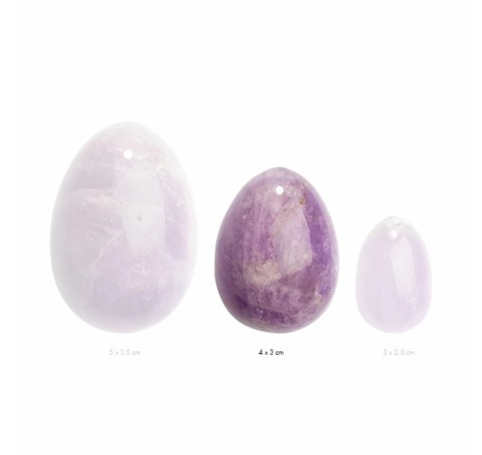 Kulka gejszy - La Gemmes Yoni Egg Pure Amethyst M